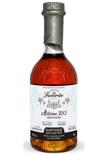 La Favorite - Millésime 2012 9 ans