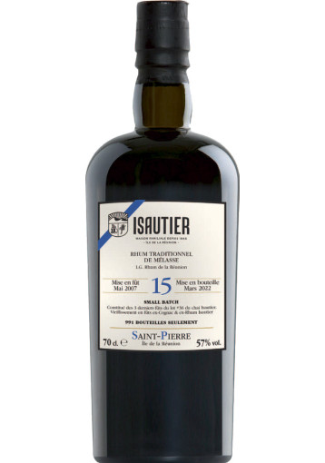 Velier - Isautier 15 years Vintage 2007 Molasses