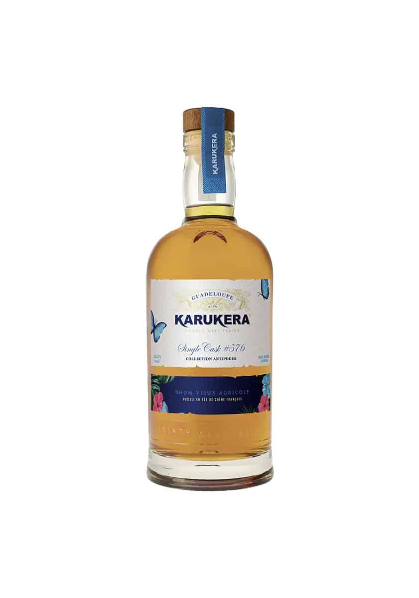 Karukera Single Cask 576 Finish Cognac Rum from Guadeloupe