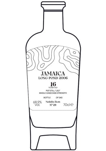 Nobilis Rum - Jamaica Long Pond 2006 N°29 - 16 years old