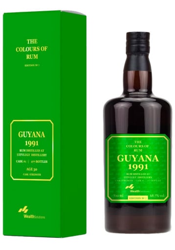 Colours of Rum - Uitvlugt Millésime 1991 30 ans Edition N°7