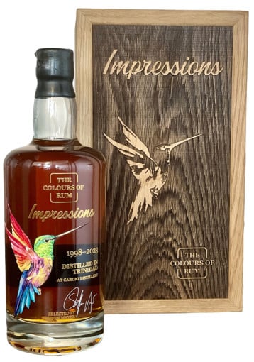 Colours of Rum - Impressions Caroni Vintage 1998 25 Years