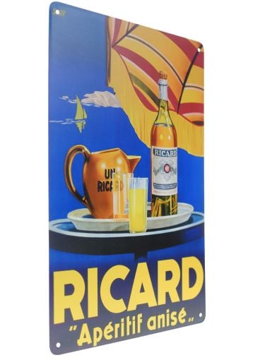 Ricard metal plate
