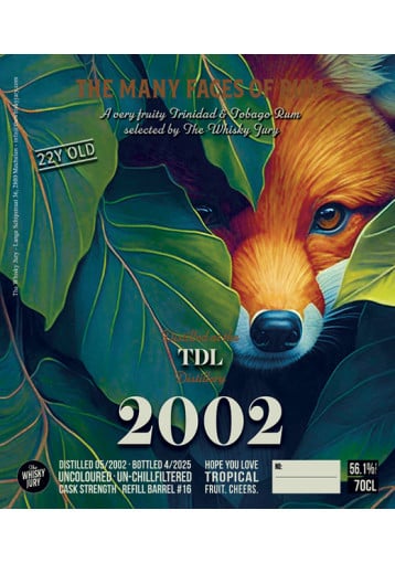 The Whisky Jury - Trinidad TDL Millésime 2002 22 ans