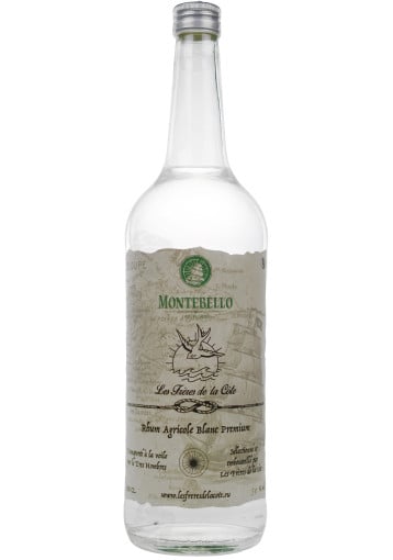Frères de la Côte - Montebello - Rhum blanc 1L 50°