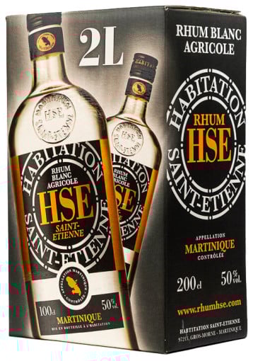 HSE - Bag In box White Rum 200cl 50°