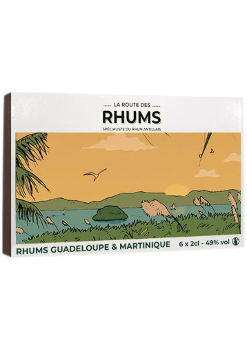 Coffret 6 X 2cl Line-up Martinique & Guadeloupe