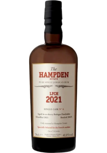 The Hampden Estate - Rare Cask Series - LFCH 4 Year Old 2021 Single Cask N°A Ex-Sherry