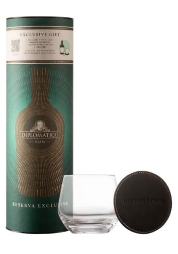 Diplomatico - Coffret Réserva Exclusiva 1 verre + sous verre