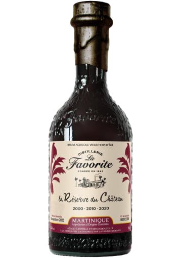 La Favorite - Réserve du Château Millésime 2000 - 2010 - 2020