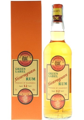 wm cadenhead - Green Label - Nicaragua 12 years