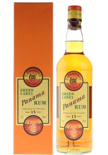 WM Cadenhead - Green Label - Panama 15 ans 