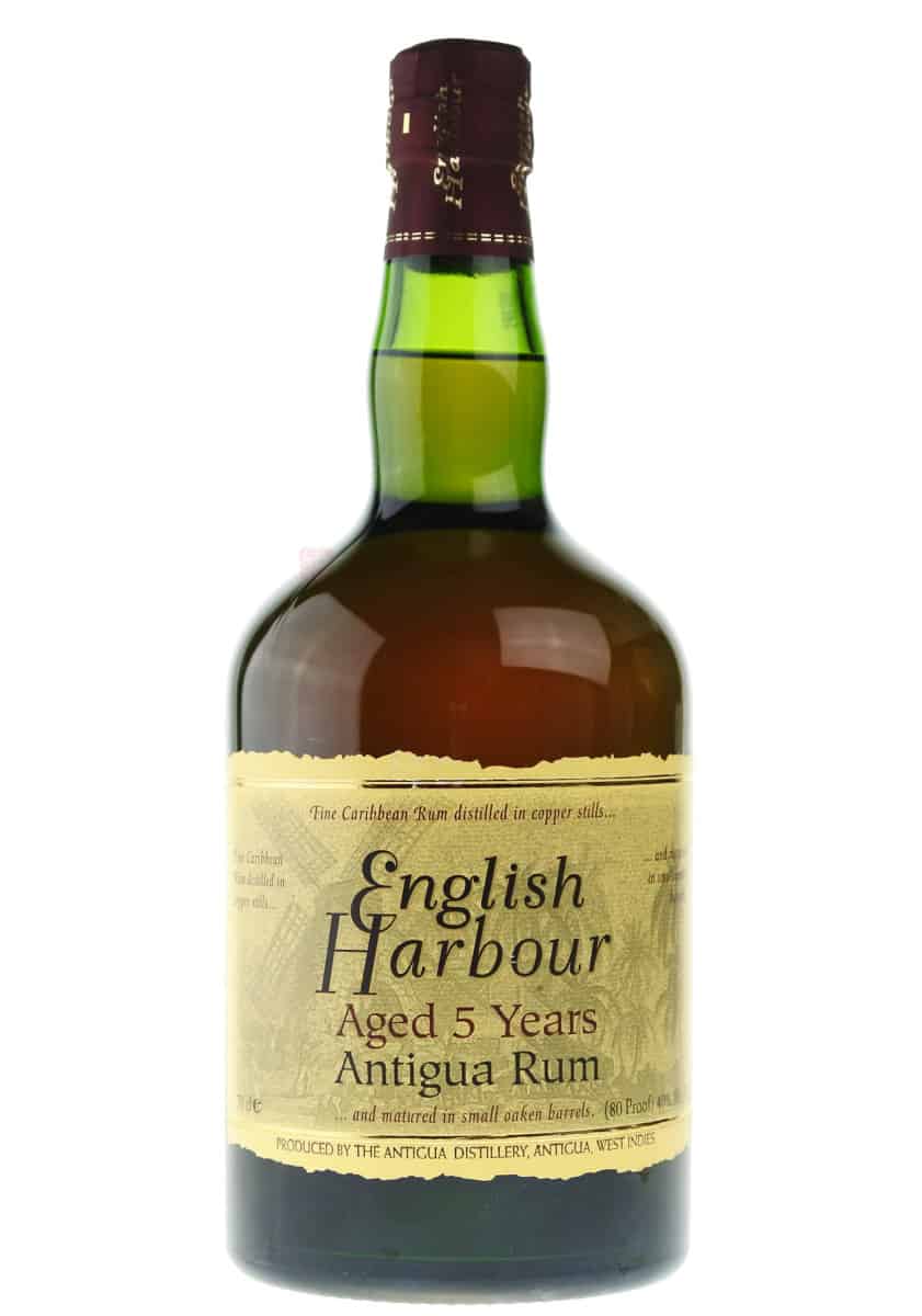 English Harbour 5 years old Rum from Antigua and Barbuda