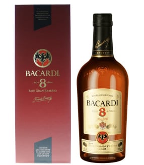 Bacardi - 8 - Ancien packaging