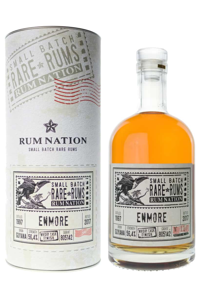 Rum Nation Small Batch Rare Rums Enmore Vintage 1997 Whisky Cas...