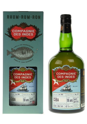 La Compagnie des Indes - Cuba 18 years Vintage 1999