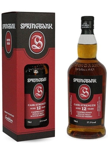 Springbank - 12 years Brut de barrel 57.1%