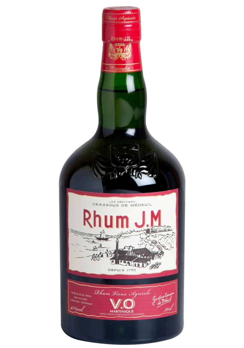 JM VO (Very Old) Rum from Martinique