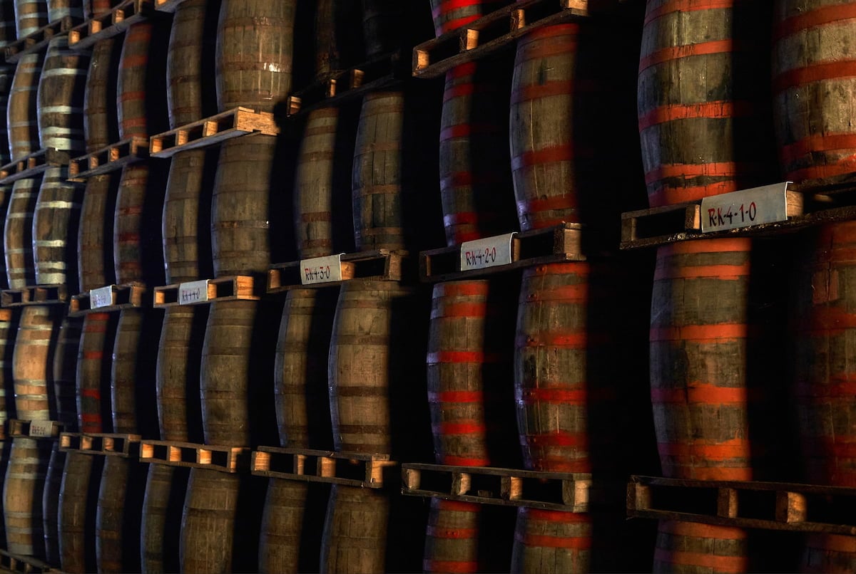 Warehouse of Eminente Rum