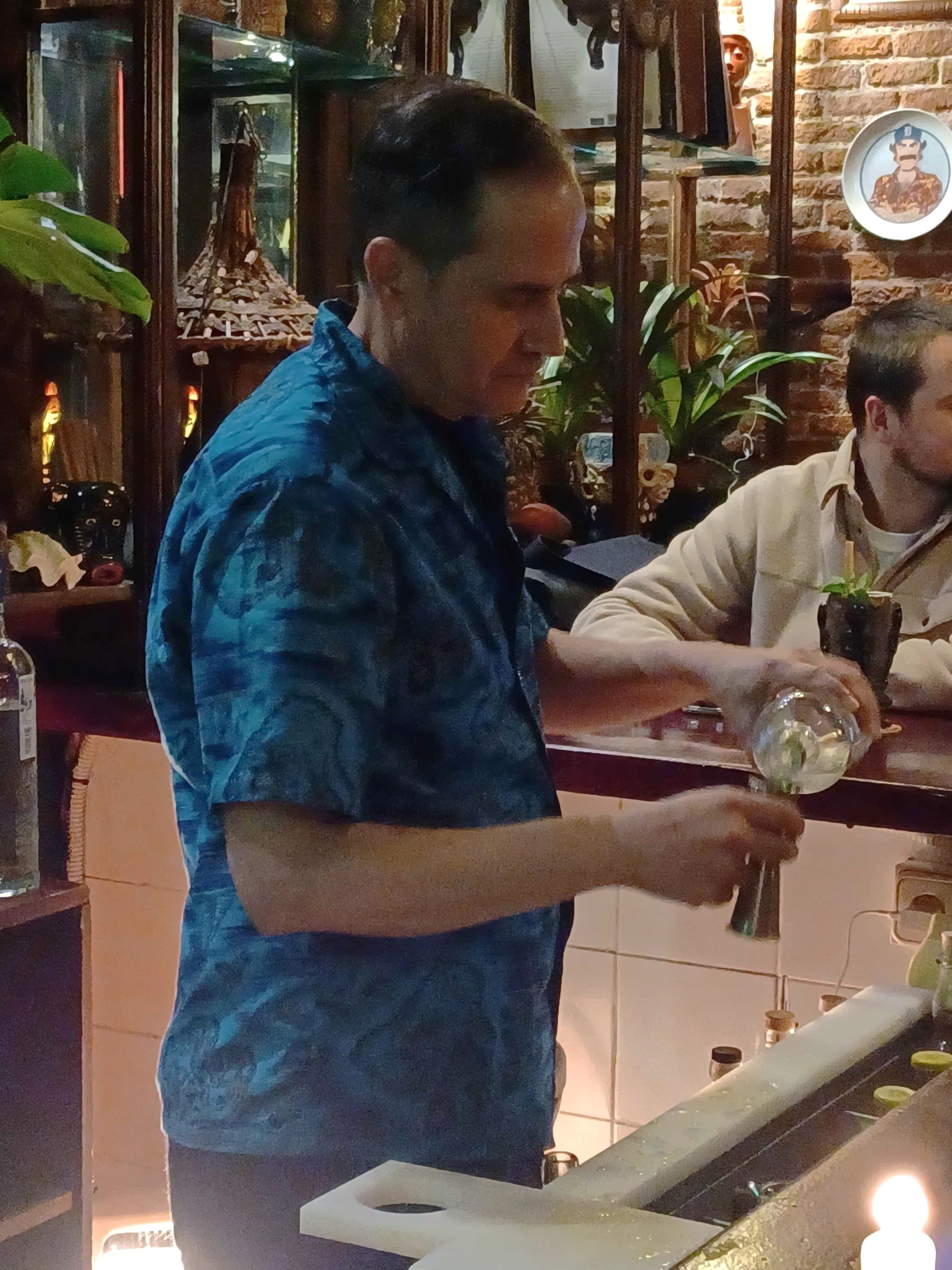 Miguel, founder of Tiki Volcano Bar